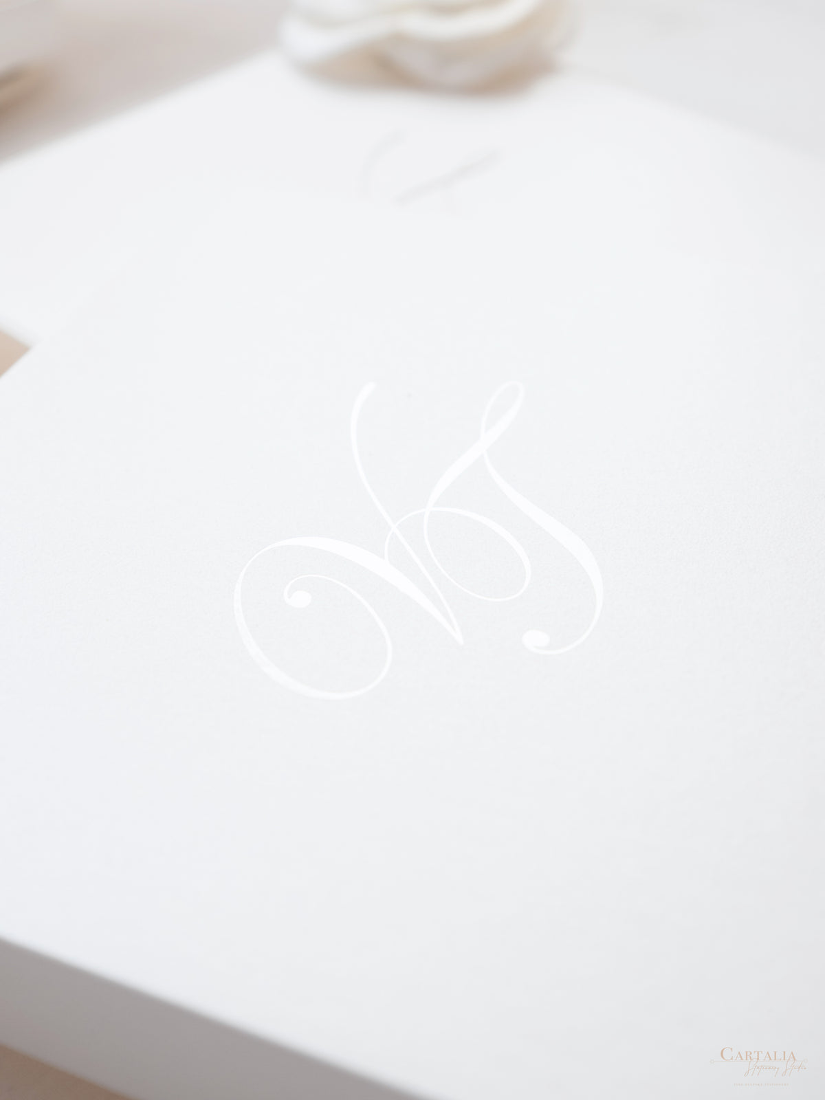 Invitation 3D sur mesure avec découpe laser | Palais de Blenheim | Commande sur mesure V&T