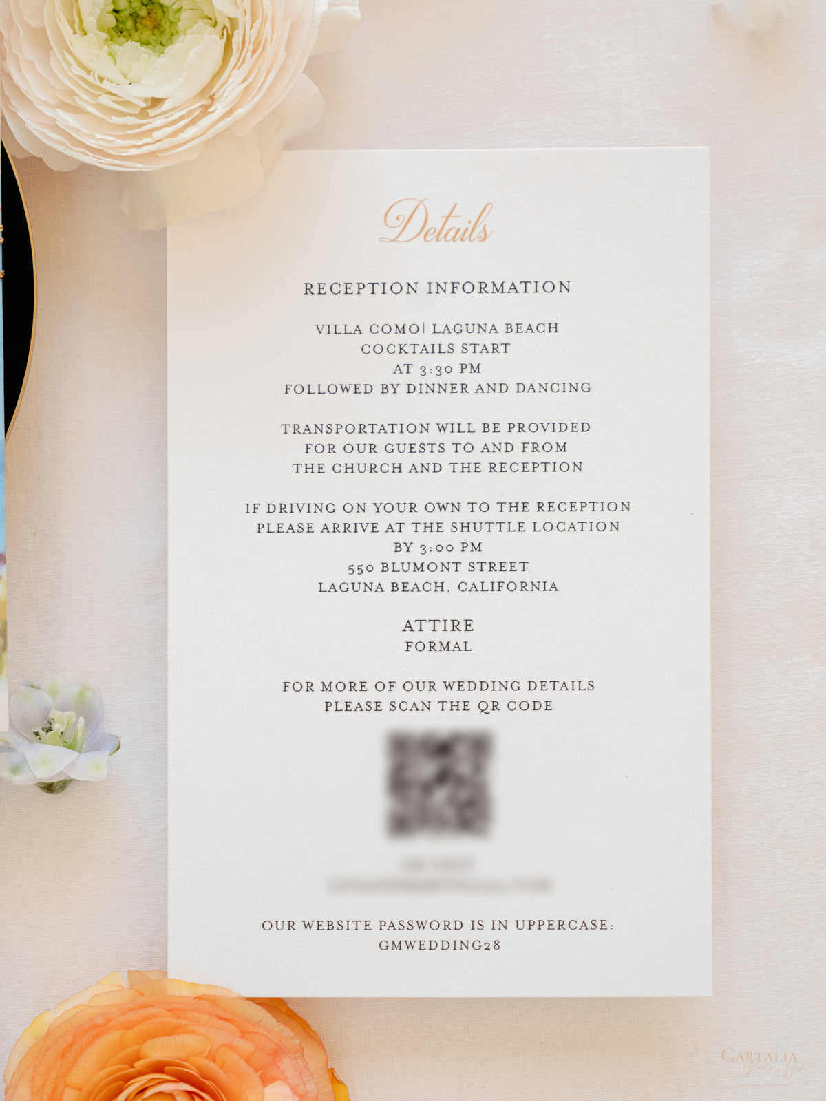 Acquerello l'invito per la tua sede su pergamena con sigillo in ceralacca Suite per invito a nozze | CAMPIONE