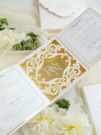 Golden Couture Bespoke Box : 3D Custom Design | Bespoke Commission R&N