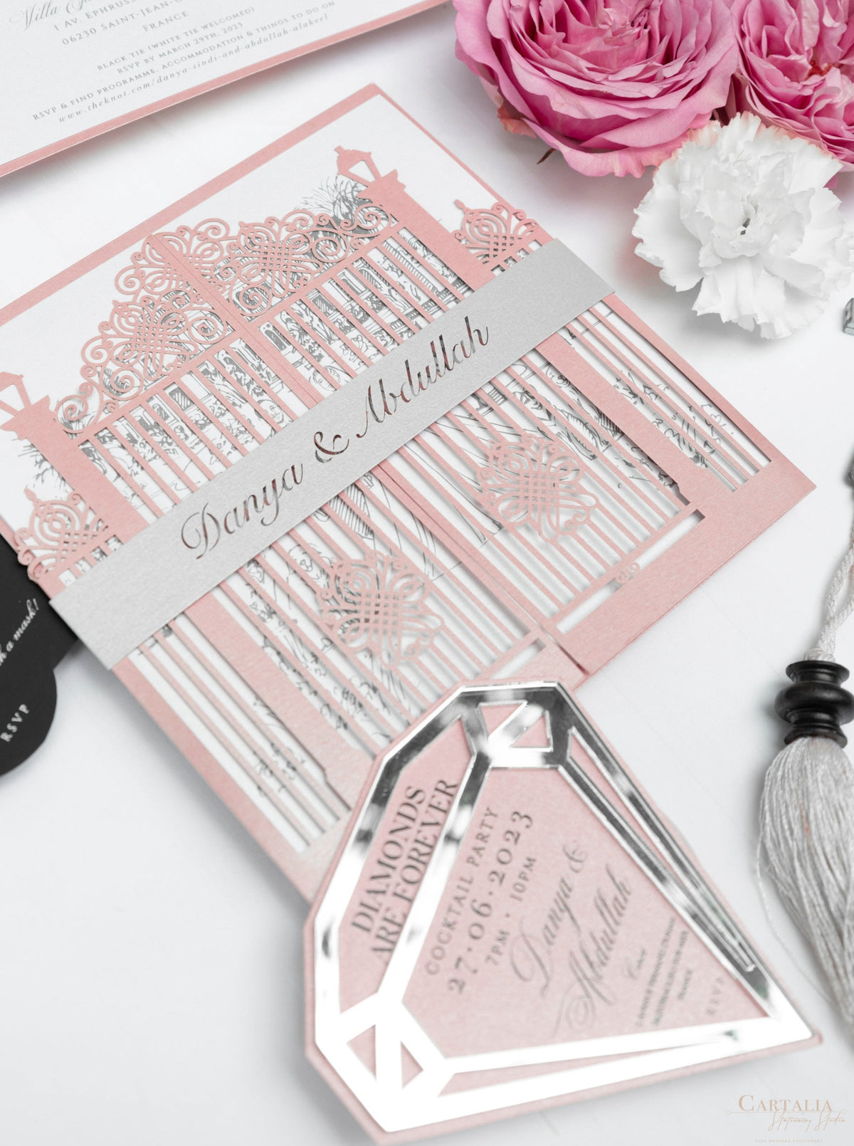 Cocktail Party Invitation | Bespoke Commission D&A