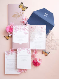 Bespoke Design | for Villa Fontanelle - Florence Bespoke Invitation Suite for J&B