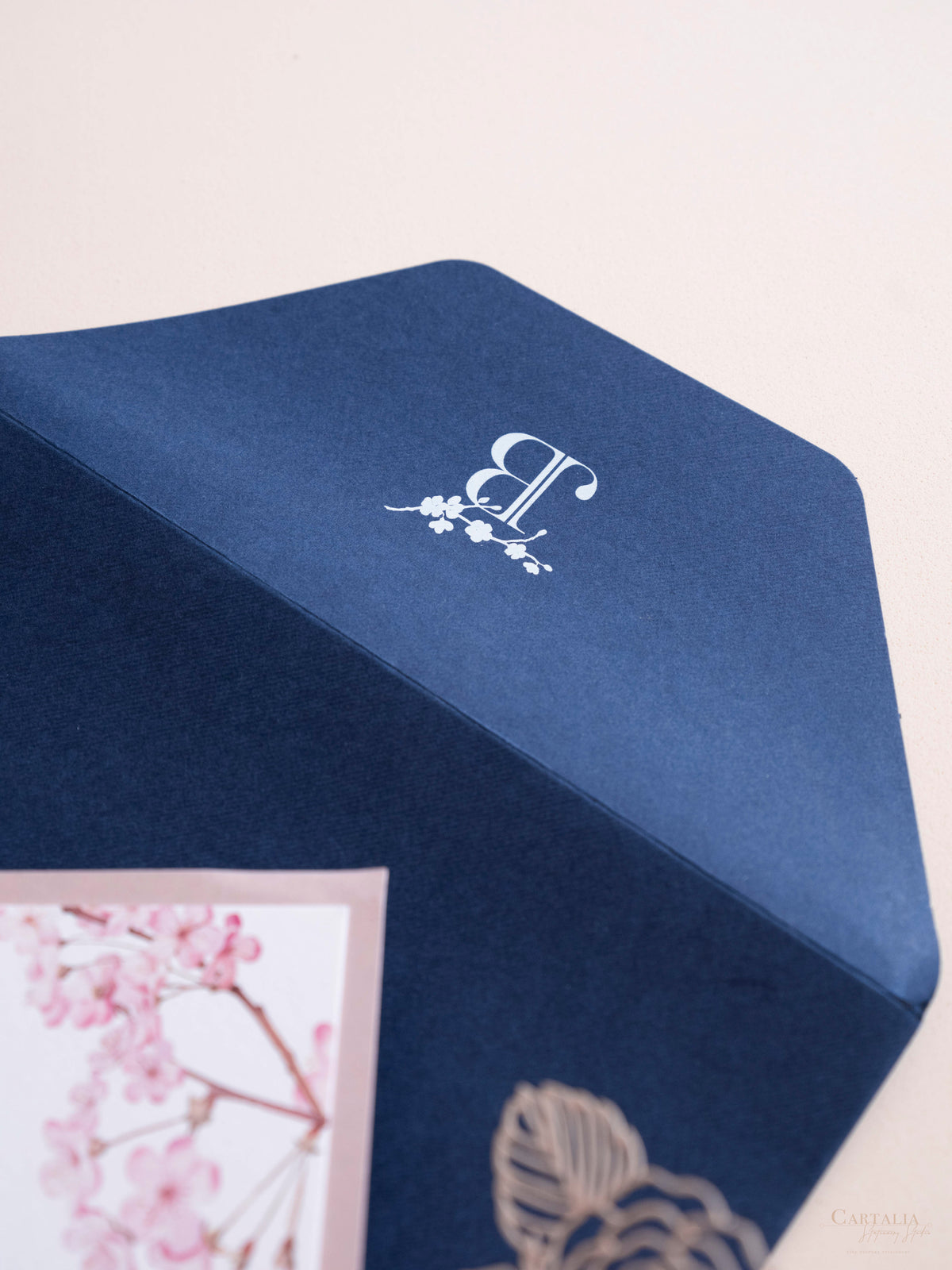 Bespoke Design | for Villa Fontanelle - Florence Bespoke Invitation Suite for J&B