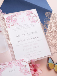 Bespoke Design | for Villa Fontanelle - Florence Bespoke Invitation Suite for J&B