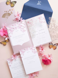 Bespoke Design | for Villa Fontanelle - Florence Bespoke Invitation Suite for J&B