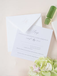 Invito con scatola 3D Couture su misura con cancello tagliato al laser | Sede di Villa Ephrussi | Commissione su misura M&J