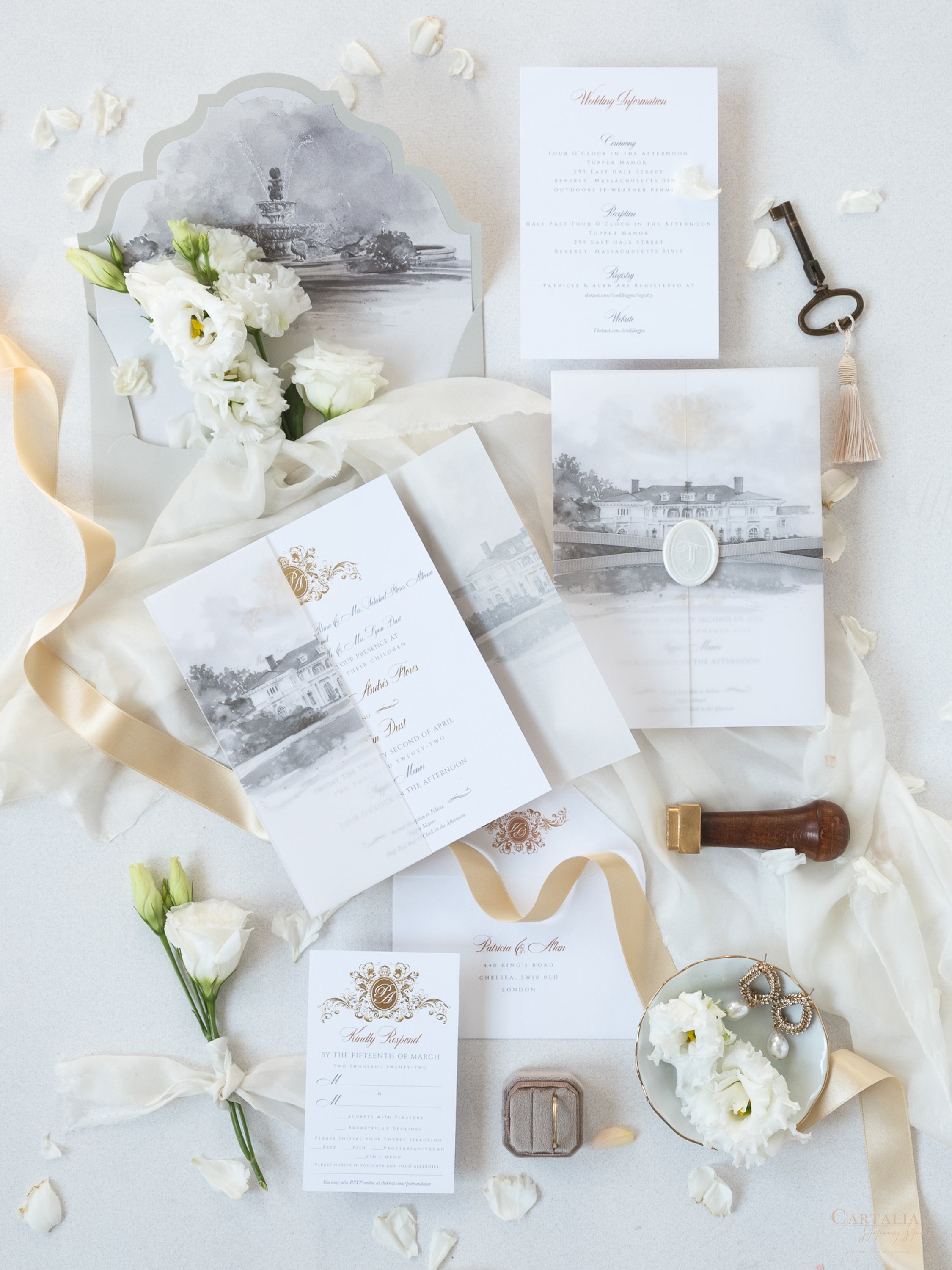 Wedding invitation collections on sale