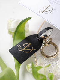 3D Boxed Venue Pocket Invitation with Laser Cut Gate & Vegan Leather Tag | Villa Balbiano, Lake Como | Bespoke
