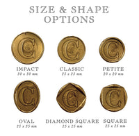 Add-On: Custom Wax Seal in Any font / Motif with Wax Seal Stamp
