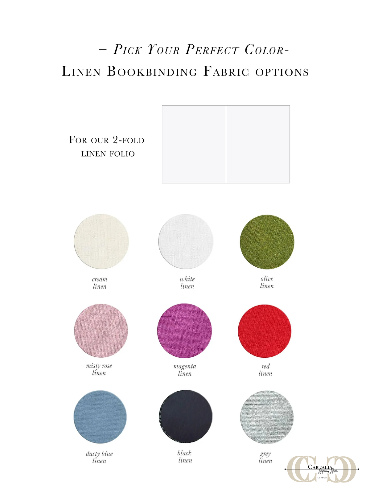 VILLA ERBA | Bespoke Luxury Venue Suite Hard Back Folio Trifold Lake Como, Italy Wedding