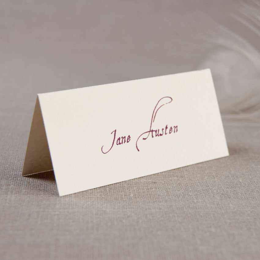 Royal Place Card