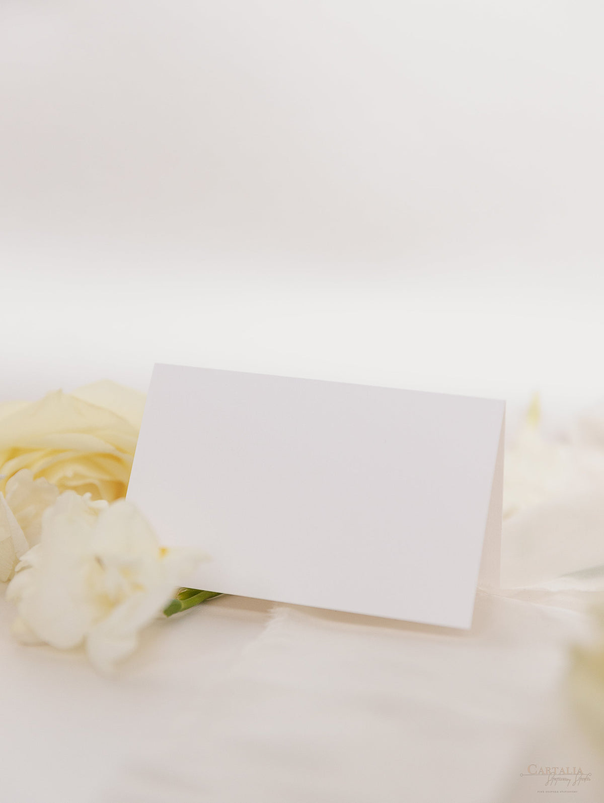 Segnaposto di lusso dorato con supporto laminato