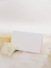 Segnaposto di lusso dorato con supporto laminato