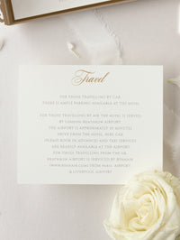 Luxury Old Gold Opulence Laser Cut Lace Pocketfold Wedding Invitation Suite with 3 Tier:  Guest Info & Travel & RSVP Card