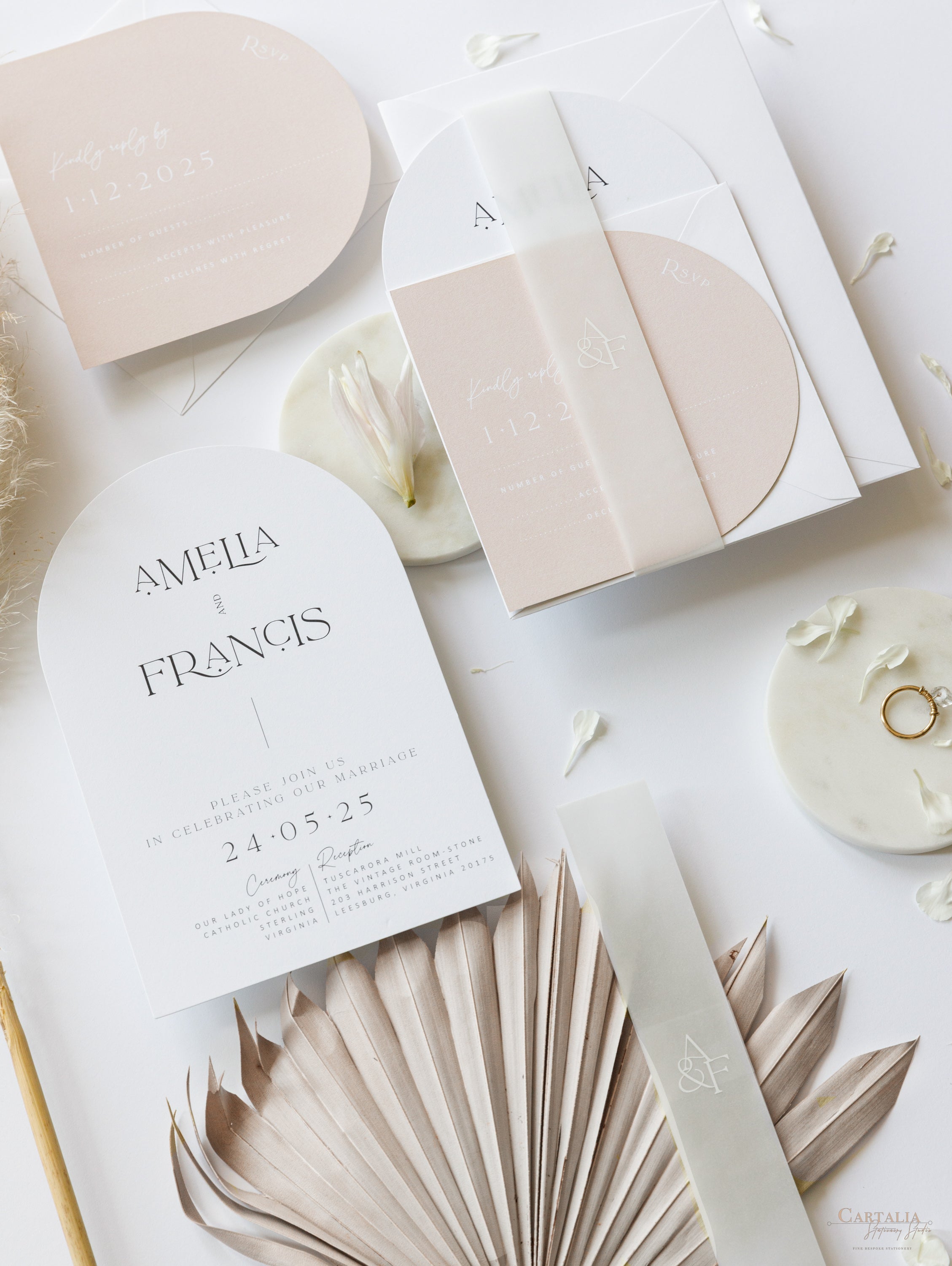 Wedding invitation shop clearance