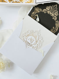 Golden Couture Bespoke Box: 3D Custom Design | Bespoke Commission A&J