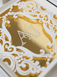 Golden Couture Bespoke Box: 3D Custom Design | Bespoke Commission A&J