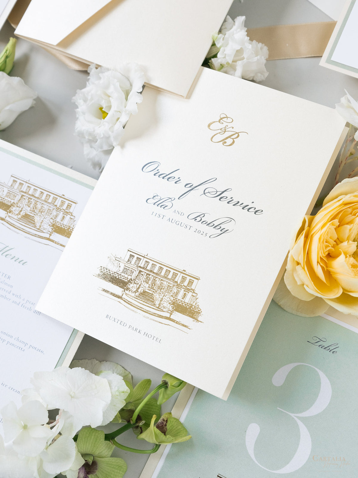 Add-on: Bespoke Artist Commission: Wedding Venue Sketch / Drawing