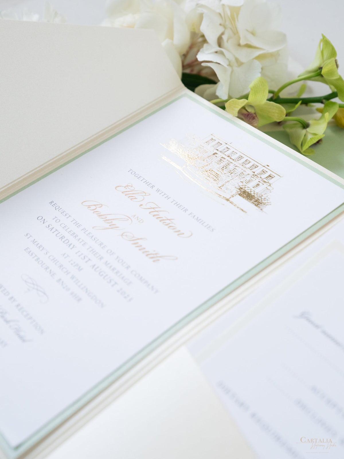 Add-on: Bespoke Artist Commission: Wedding Venue Sketch / Drawing