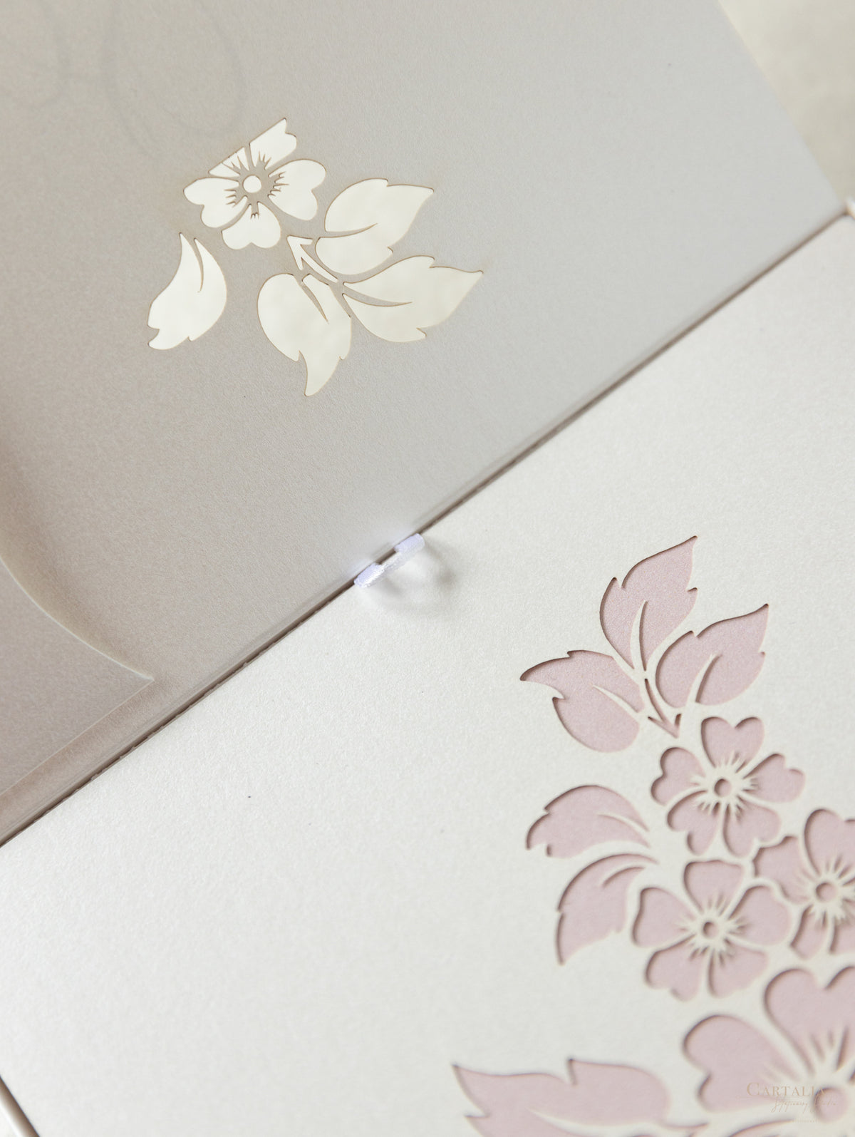 Invitación de boda del lago Como | villa del balbianello | Caja 3D de alta costura | Comisión L&P a medida