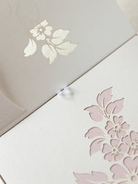 Invitación de boda del lago Como | villa del balbianello | Caja 3D de alta costura | Comisión L&P a medida