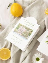 Add-on: Bespoke Artist Commission: Wedding Venue Watercolor Illustration