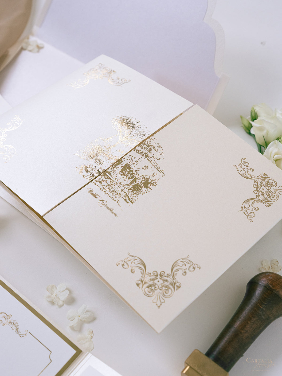 Add-on: Bespoke Artist Commission: Wedding Venue Sketch / Drawing