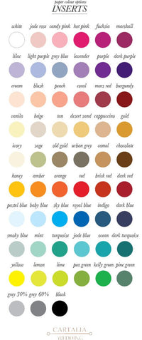 Add-on: Coloured ink / Semi Bespoke Adaption