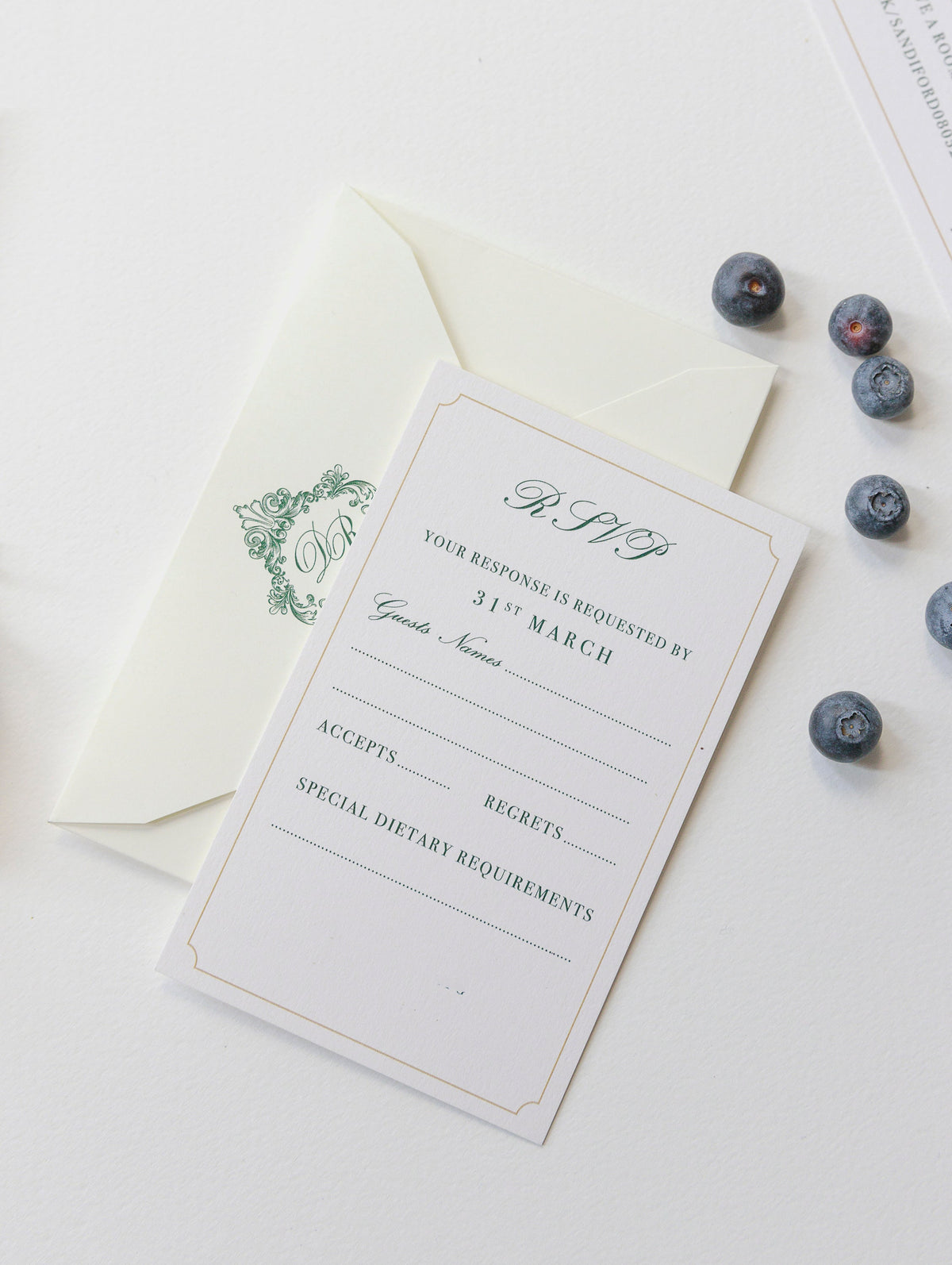 GOODWOOD HOUSE | Your Venue invitation on Vellum with Wax Seal Wedding invitation Suite | SAMPLE