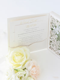 VILLA BALBIANO Wedding Invitations , LAKE COMO|  Couture Bespoke Box  | Bespoke Commission G&P