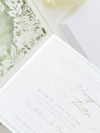 VILLA BALBIANO Wedding Invitations , LAKE COMO|  Couture Bespoke Box  | Bespoke Commission G&P