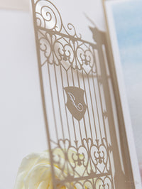 Invitation de mariage Waldorf Astoria Washington | Commission sur mesure J&G