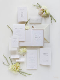 Segnaposto di lusso con perle in rilievo