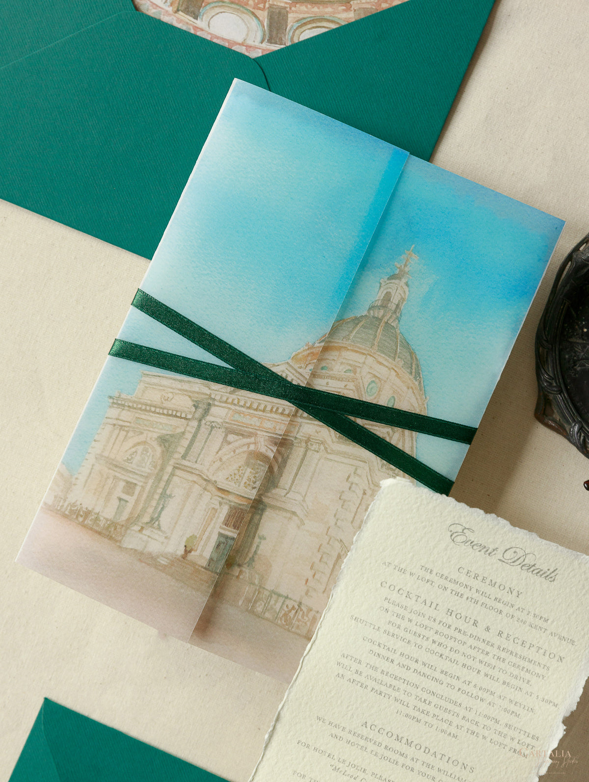 Venue : Weylin The Iconic Wedding Venue in Brooklyn, NYC Invitations on  Hand Made Paper and Venue | Bespoke Commission A&T