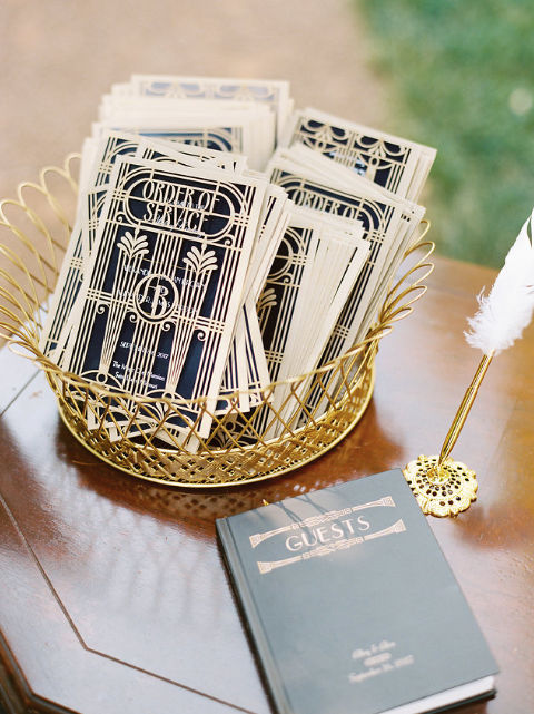 Roaring 20's 'Great Gatsby'- Wedding Sparrow Feature.