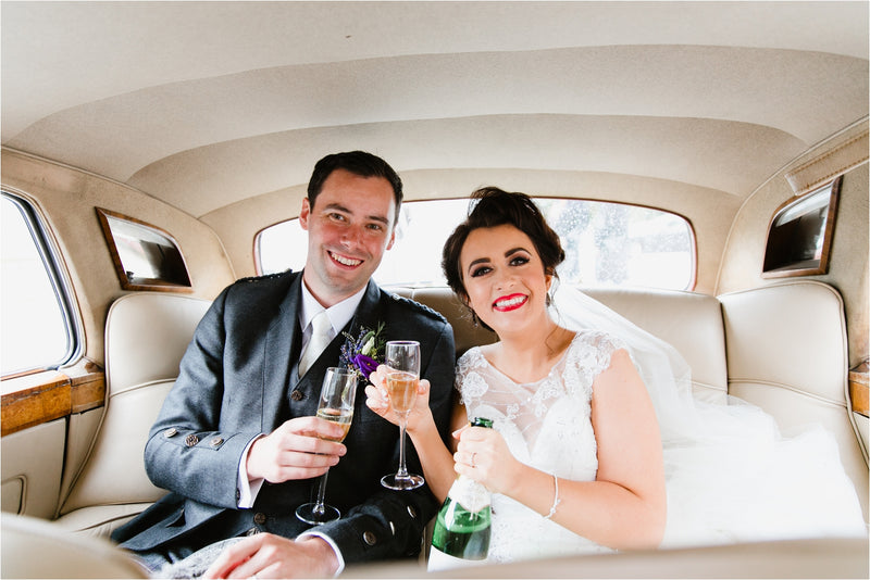 The Mahoney's - Sarah and Stuart : A Lasercut Shamrock Iris Laser Cut Stationery  Suite
