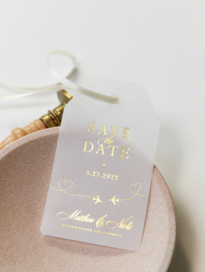 Destination Wedding - Save the Date Cards