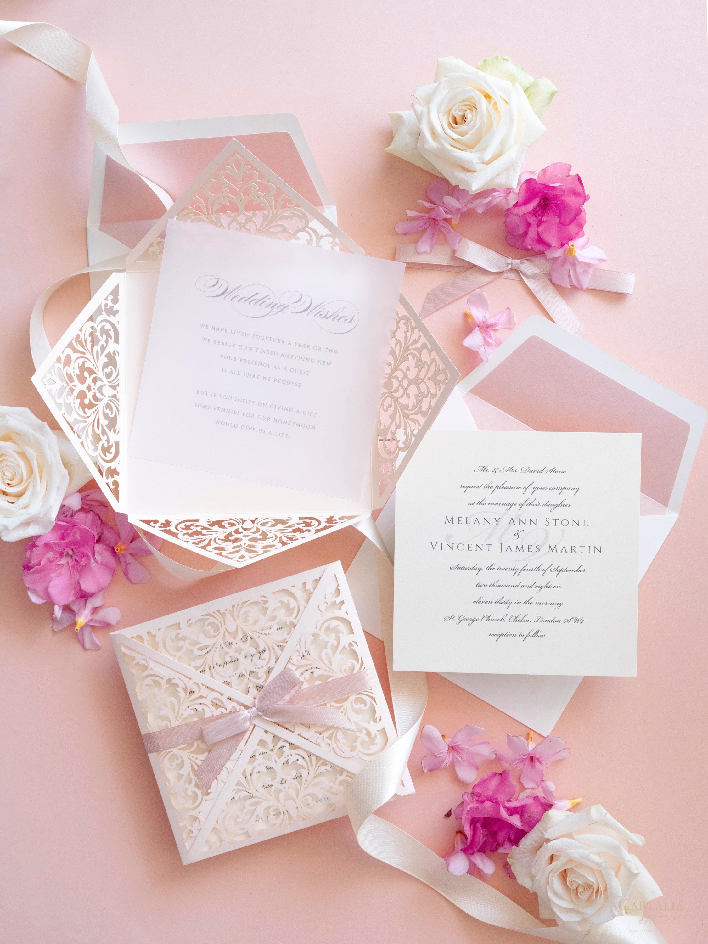 pocketfold wedding invitations