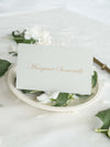 Segnaposto ornamentale tagliato al laser