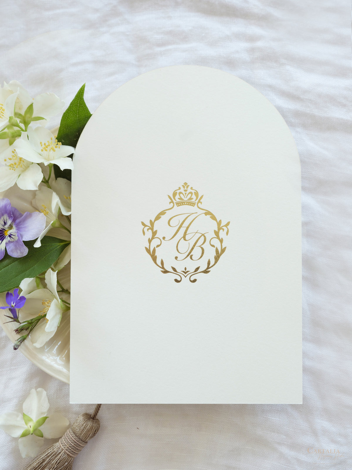 Arch Thank You Cards  | Watercolour Venue Drawing | Bespoke Commission H&B