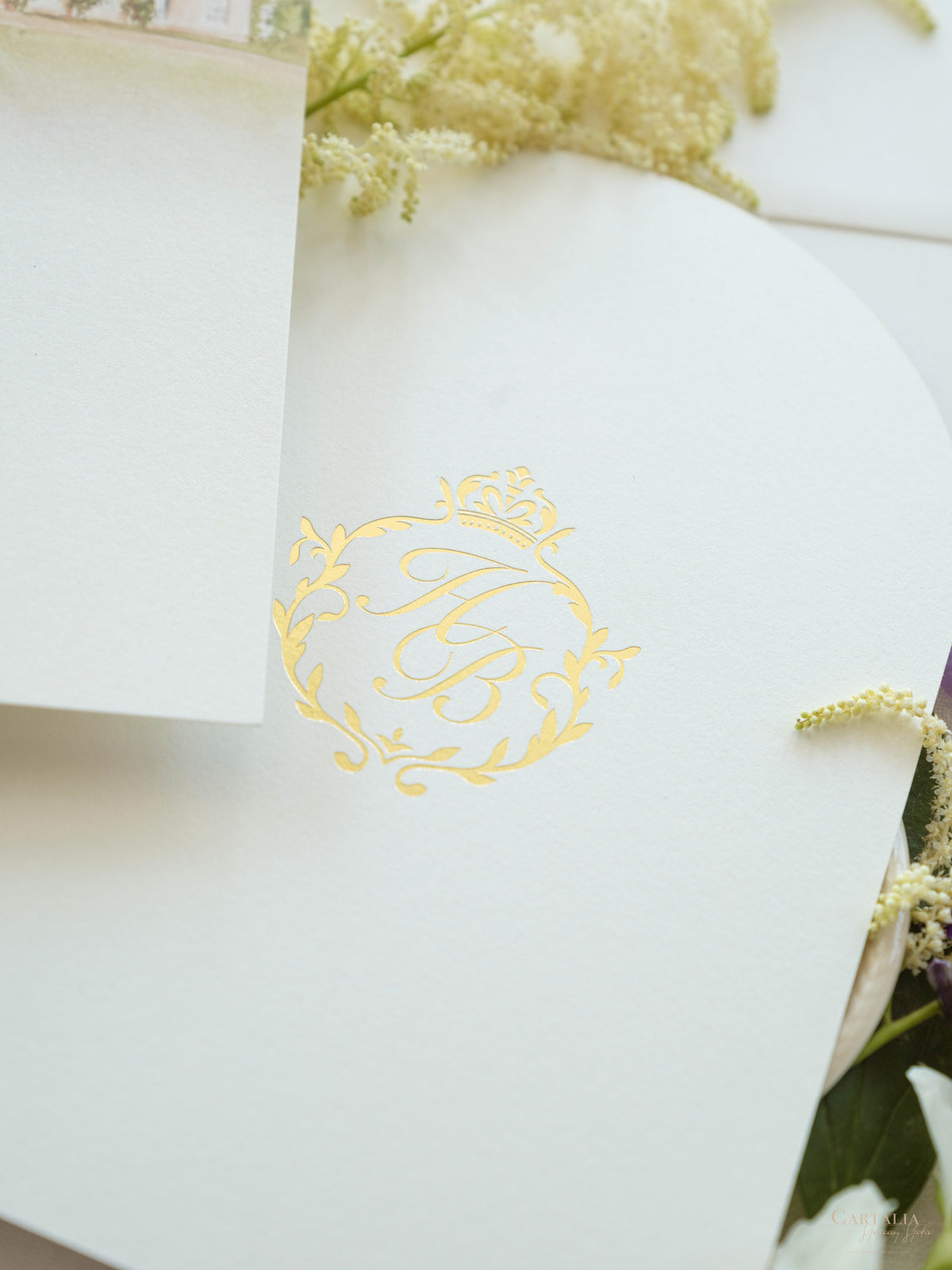 Arch Thank You Cards  | Watercolour Venue Drawing | Bespoke Commission H&B