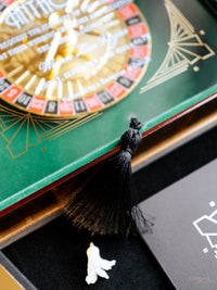Luxury Boxed Invitation: Gold Foil Casino, Las Vegas Art Deco Wedding Invitation | Bespoke Commission T&A, The Wedding Salons at Wynn Las Vegas