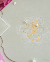 Add-on: Custom Embossing & Debossing | Luxury Wedding Invitation & Stationery Upgrade