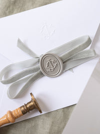 Luxurious Vellum Invitation Suite with Custom Watercolour Design | Bespoke Commission J&C