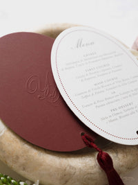 Add-on: Custom Embossing & Debossing | Luxury Wedding Invitation & Stationery Upgrade
