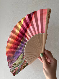 Hand Made 100% Wooden Custom Wedding Fan with your Venue Engraved with your Logo
