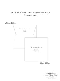 Add-On: Printing of Guest Addresses and Overprinting of Envelopes