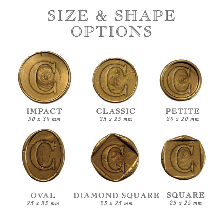 Add-On : Custom Wax Seal in Any font / Motif with Wax Seal Stamp