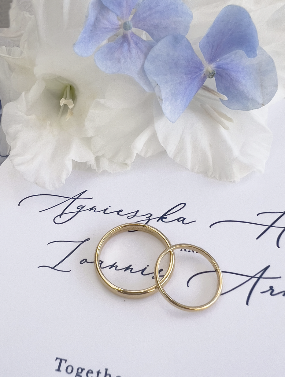 Lieu: Greece Wedding Arch Style Deluxe Stationery | Commission sur mesure A&I