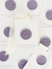 Wax Seal Stamp in Muted Lavender Matt