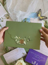 Luxury Wedding Box with Passport in Vegan Leather & Venue | Puglia, Italy| Bespoke C&C